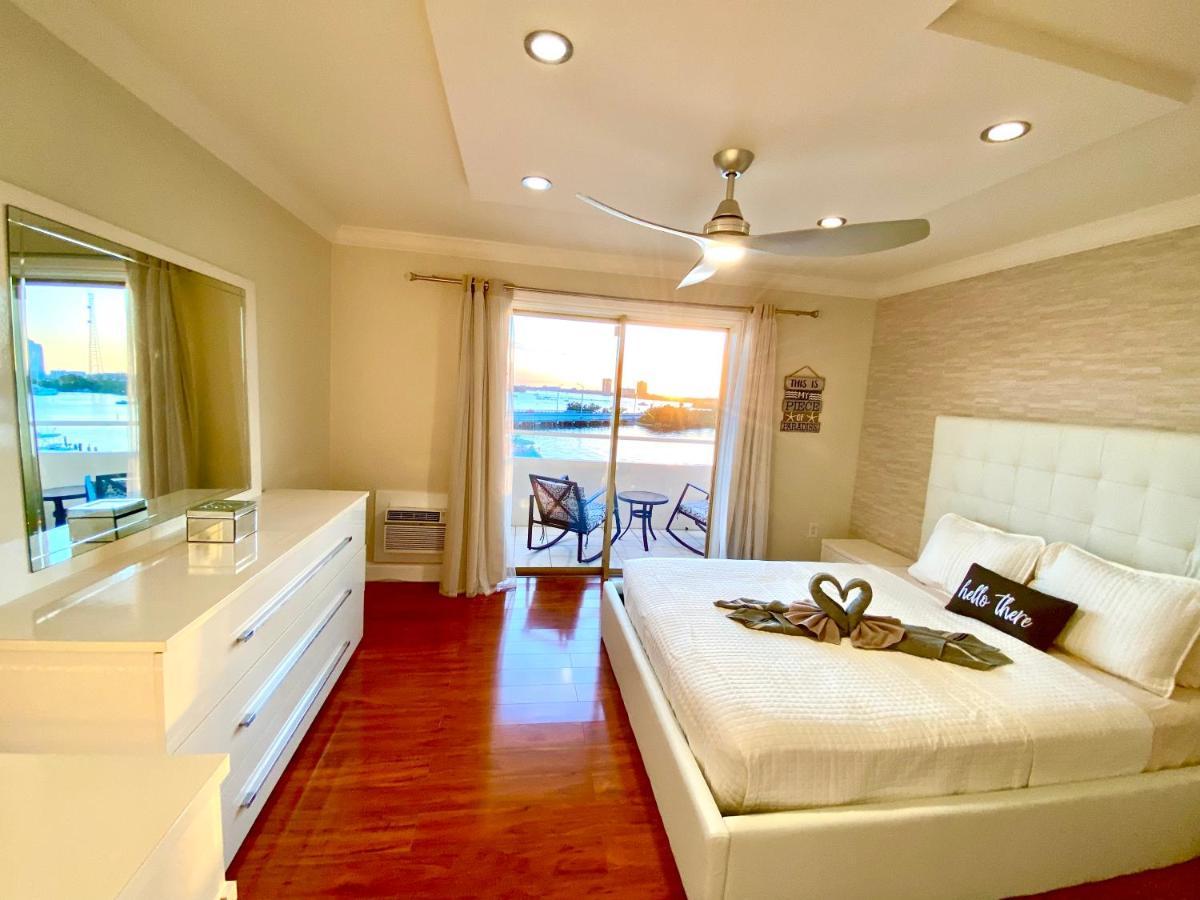 Deluxe Waterfront One Bedroom Apartment With Miami Skyline View, Free Parking 5 Mins Drive To Miami Beach Esterno foto